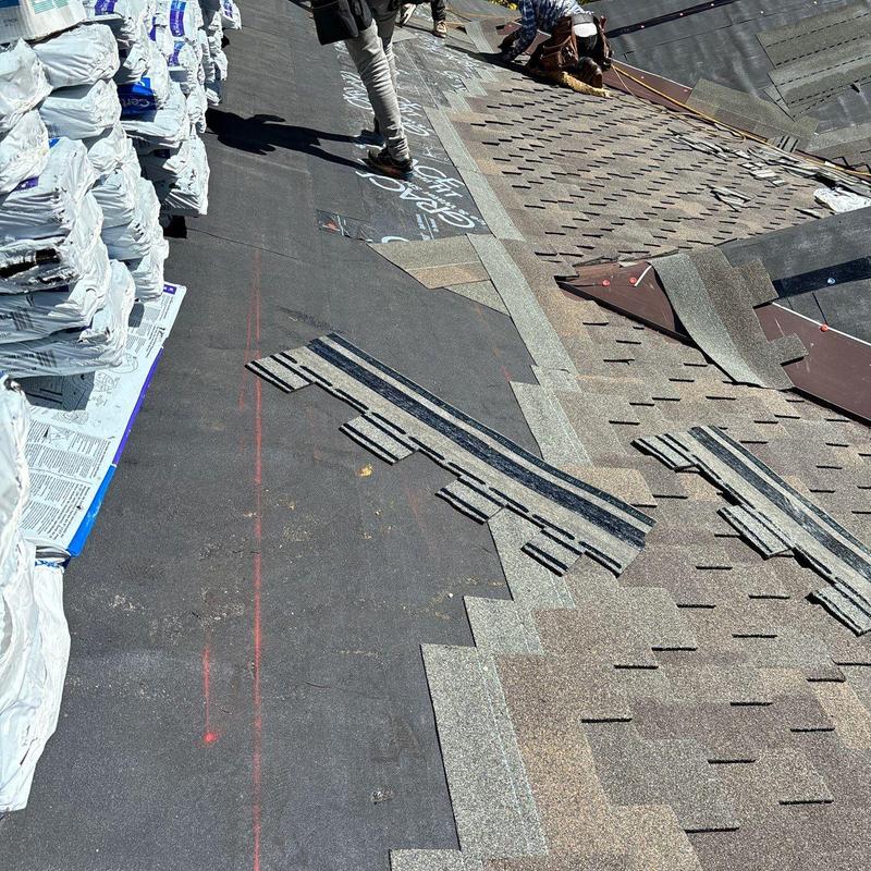 Owens Corning Duration Flex asphalt shingles installation