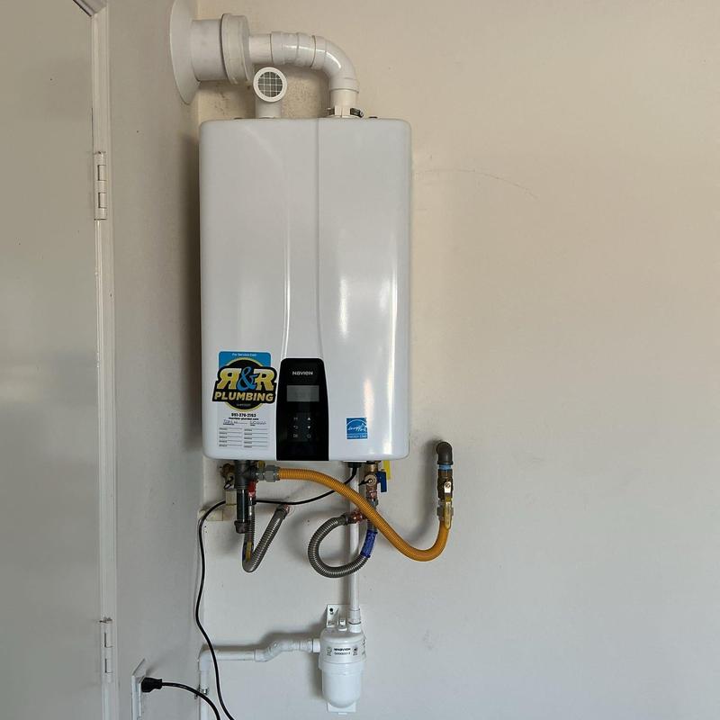 Navien NPE 210S tankless water heater installation
