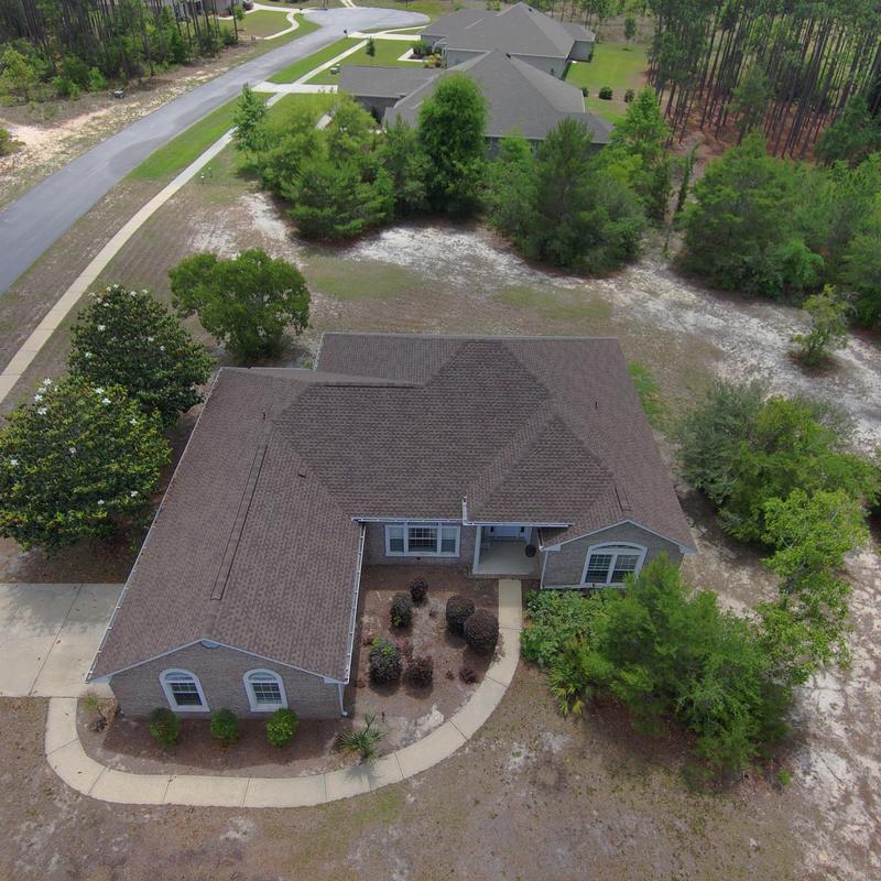 GAF Timberline HDZ shingle roof with new gutters reset GAF Timberline HDZ shingle roof with new gutters reset