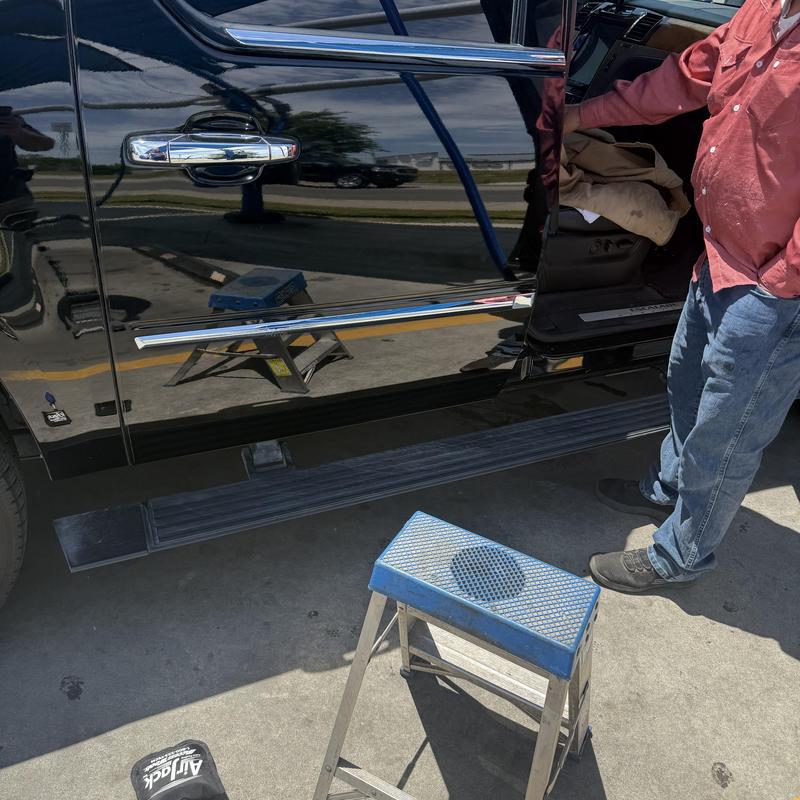 Car door lock unlocking with tools by locksmith Car door lock unlocking with tools by locksmith