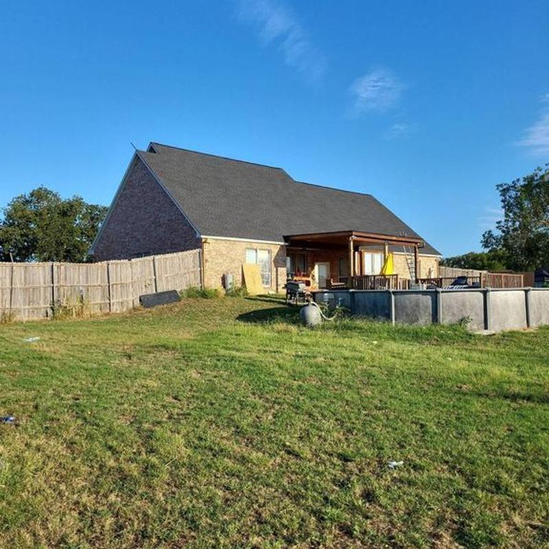GAF Timberline Armorshield II charcoal roof system on home