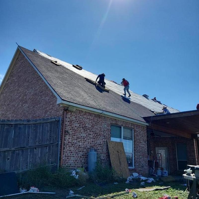 GAF Timberline Armorshield II roof installation in Burleson TX