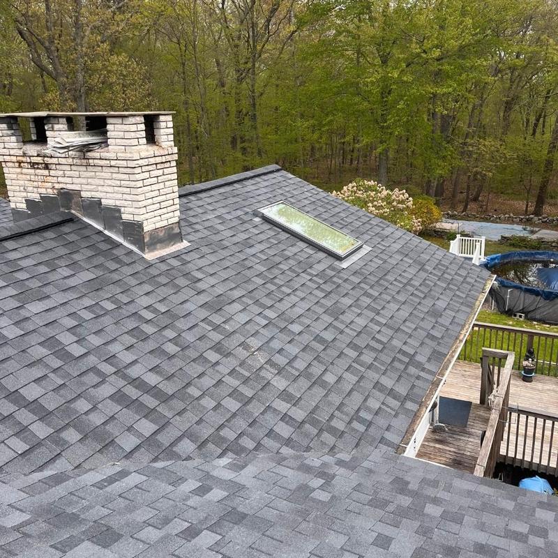 CertainTeed Landmark Pro roof with Velux skylight
