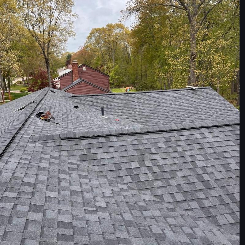 CertainTeed Landmark Pro shingles with new skylights