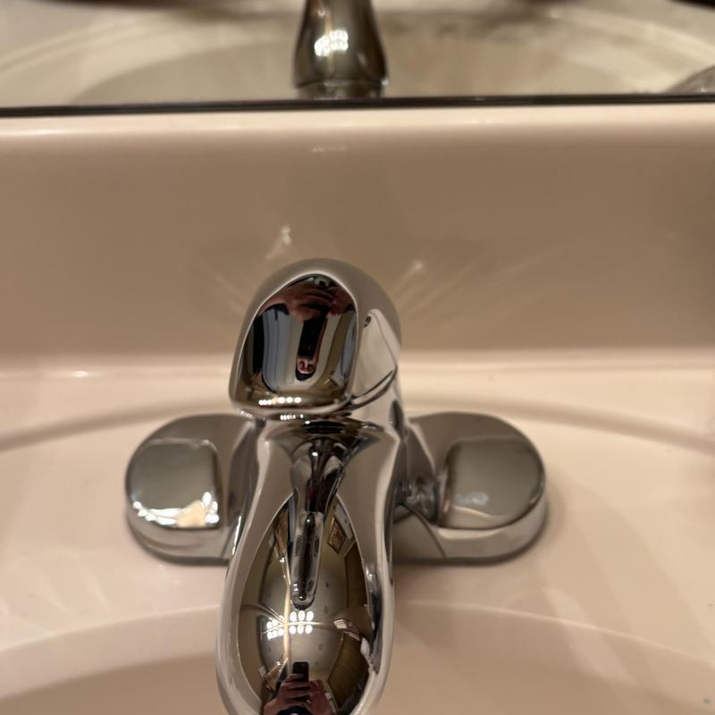 Widespread lavatory faucet installation chrome finish Widespread lavatory faucet installation chrome finish