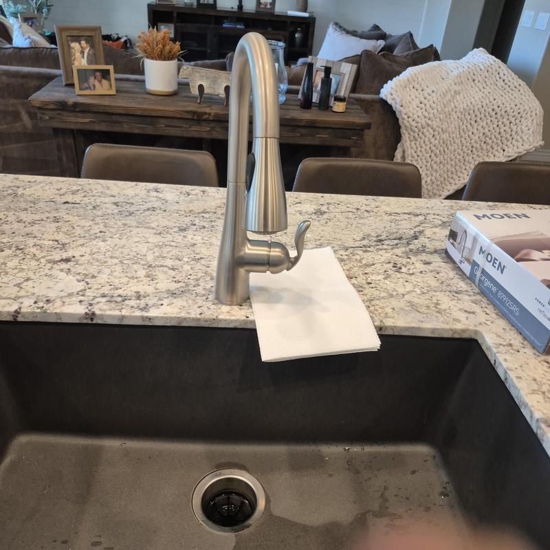 Kitchen faucet installation on granite countertop Kitchen faucet installation on granite countertop