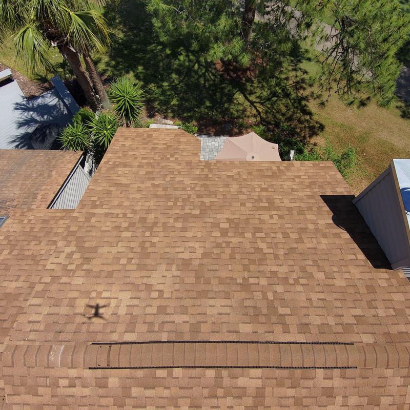 Owens Corning Desert Tan shingle roof installation Owens Corning Desert Tan shingle roof installation