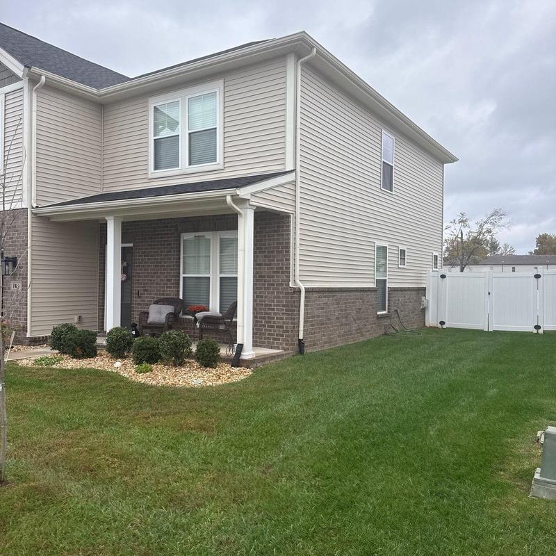 Roof shingles and ridge vents with hail damage