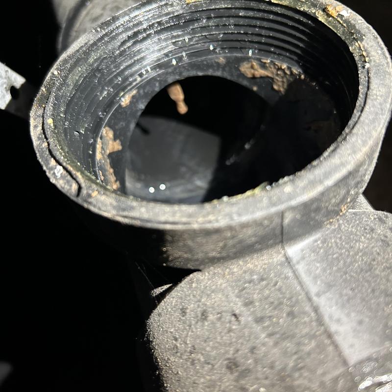 Toilet flush valve opening with minor debris buildup