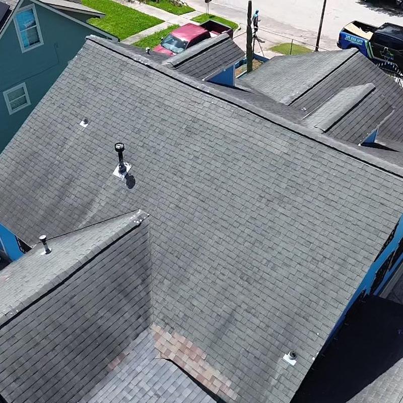 Asphalt shingle roof inspection on 25-year-old roof