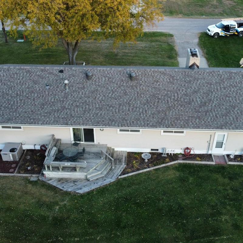 Tamko Titan XT impact-resistant roof installation