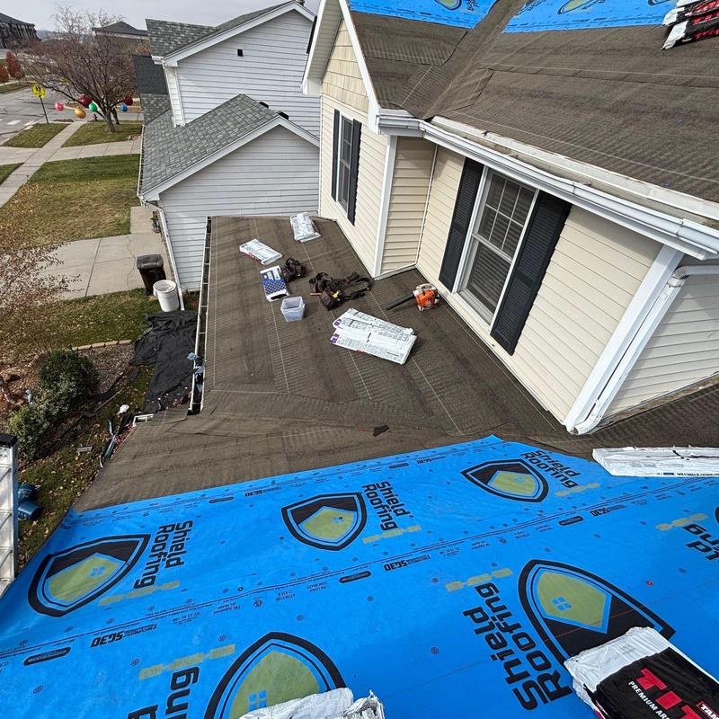 Roof underlayment and prep for impact resistant shingles