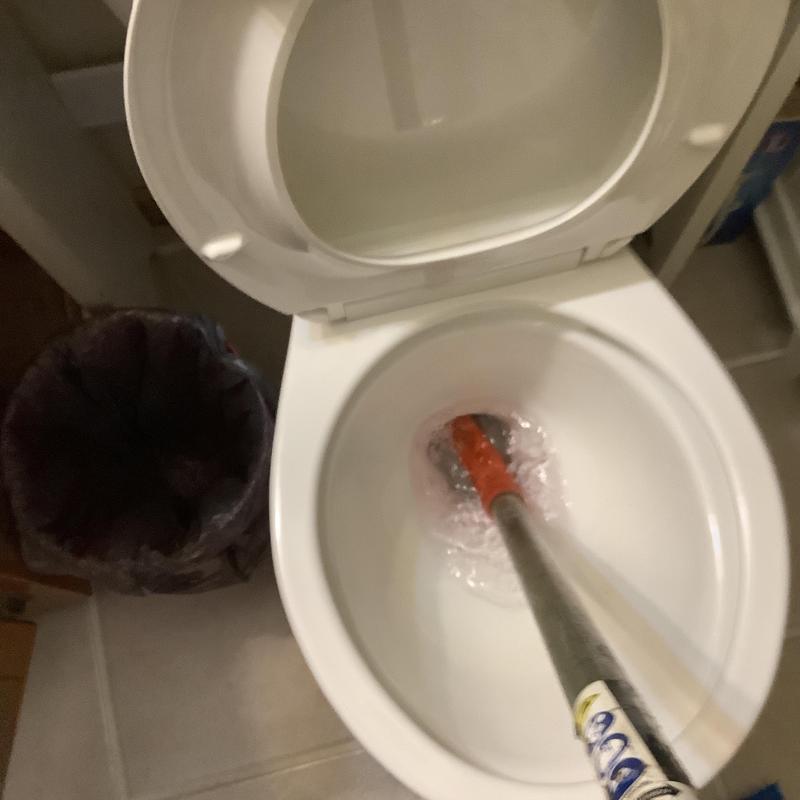 Kohler toilet clog with plunger in Midlothian bathroom Kohler toilet clog with plunger in Midlothian bathroom