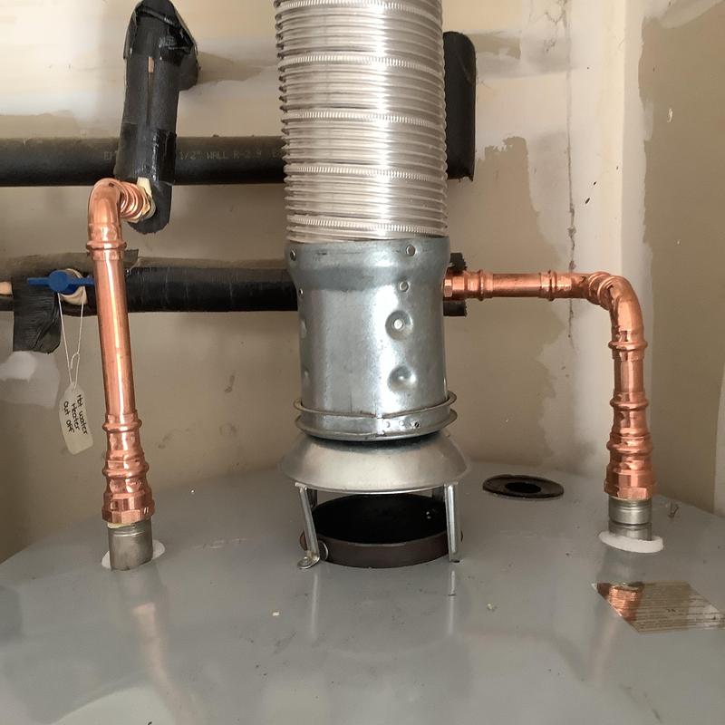 75 gallon natural gas water heater vent and copper piping 75 gallon natural gas water heater vent and copper piping