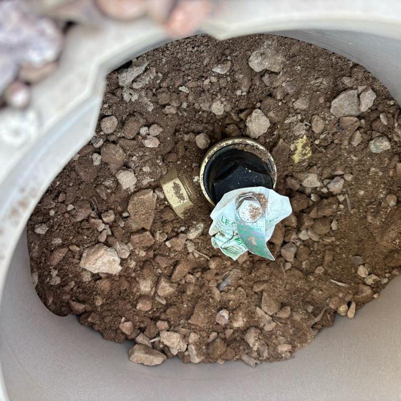 Pressure relief valve installation in water meter box