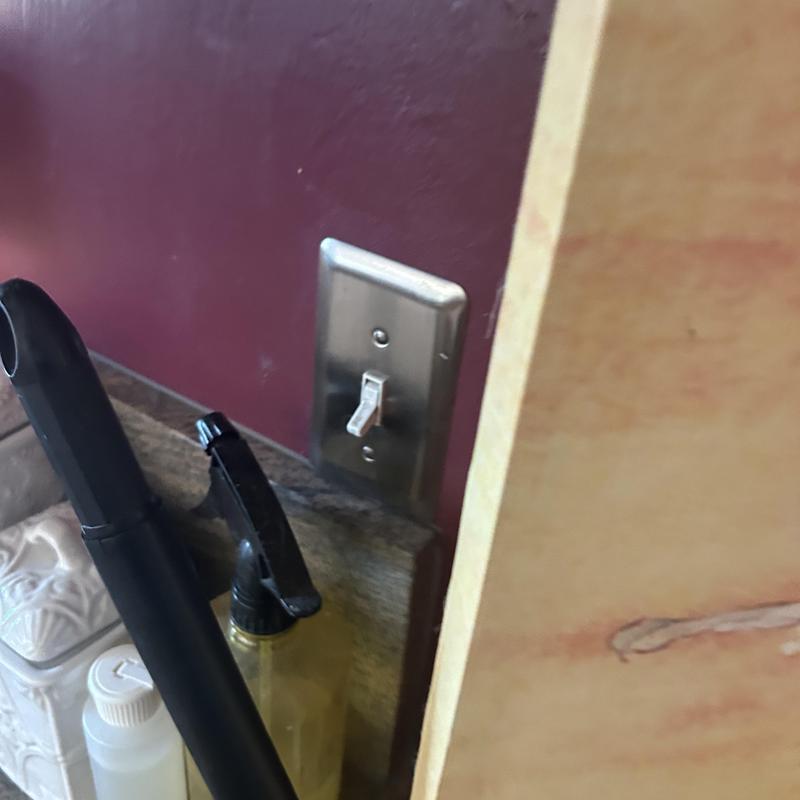 Three-way switch with stainless steel cover plate