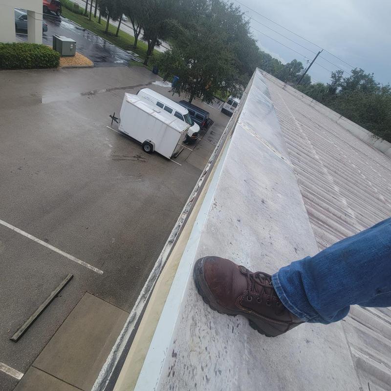 Commercial roof edge detail inspection and repair boots Commercial roof edge detail inspection and repair boots