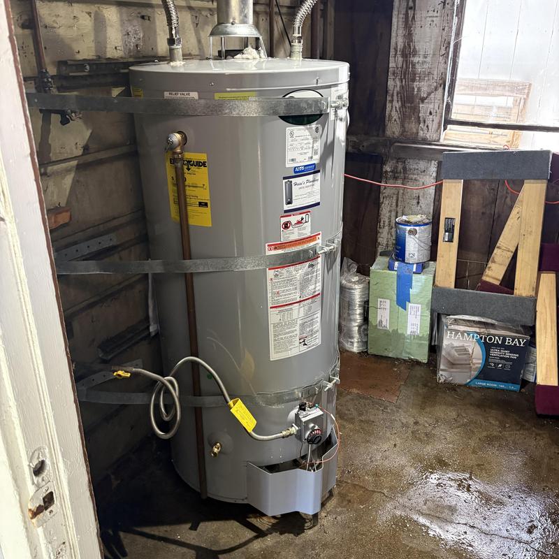 AO Smith 70-gallon water heater installation AO Smith 70-gallon water heater installation