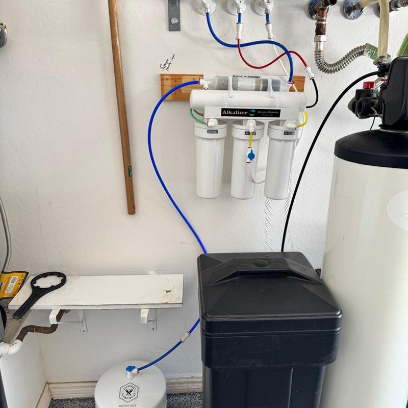 RO system replacement with Alkalizer filtration unit
