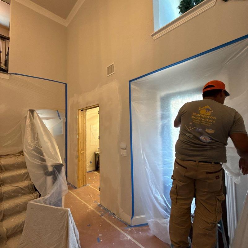 Drywall installation and wall framing in McKinney TX