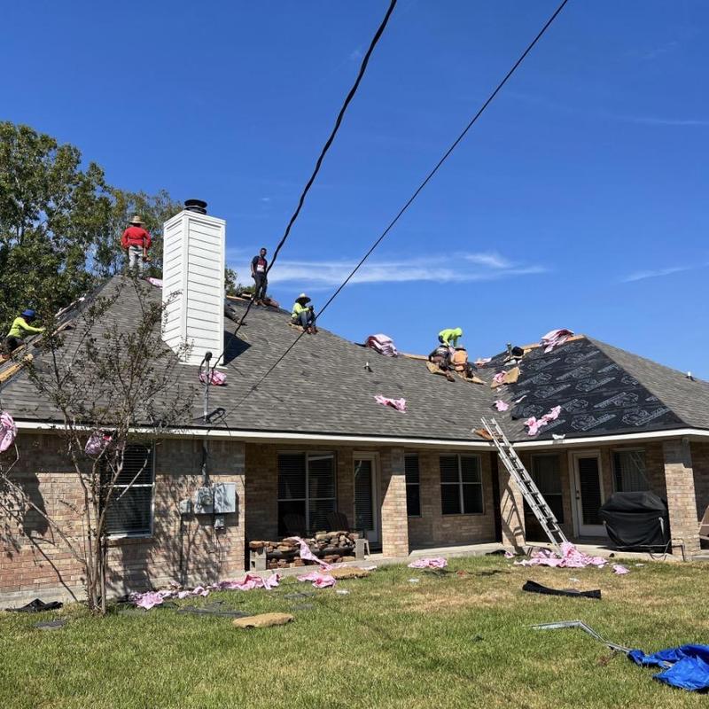 Owens Corning Duration roof replacement hand nailed