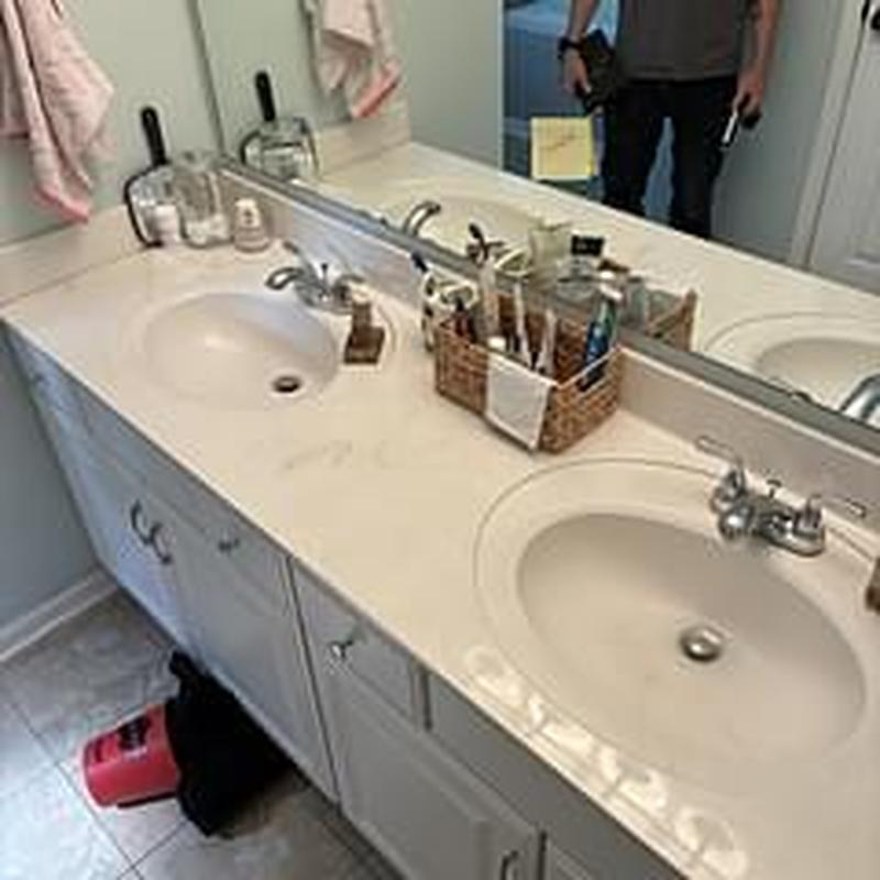 Master bath sink pop-up drain cleaning and upkeep
