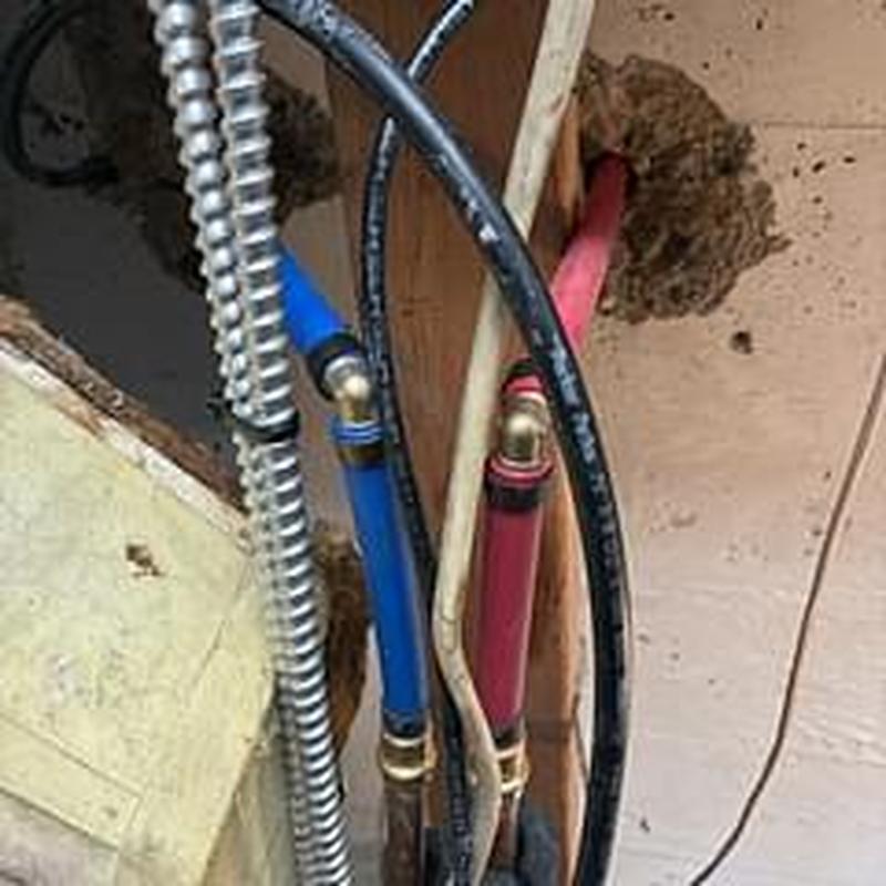 Dishwasher hot and cold shut off valves replacement