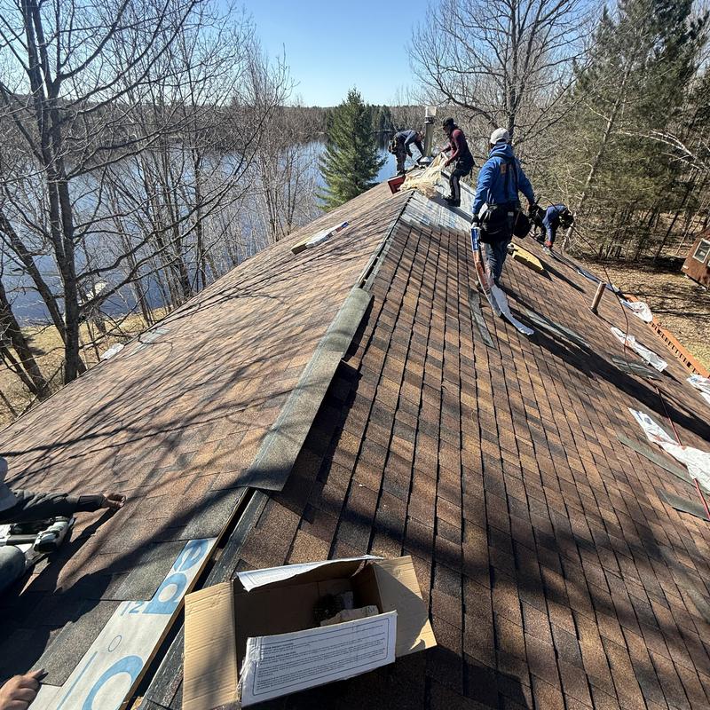 CertainTeed NorthGate ClimateFlex shingle installation on roof