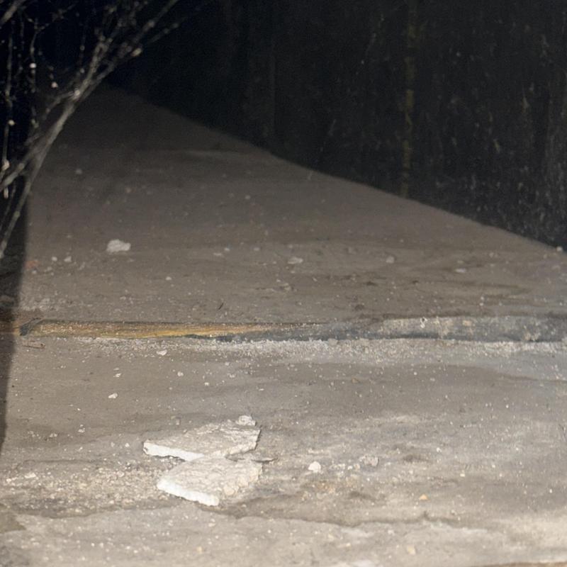 Ductwork insulation debris on rooftop duct system Ductwork insulation debris on rooftop duct system