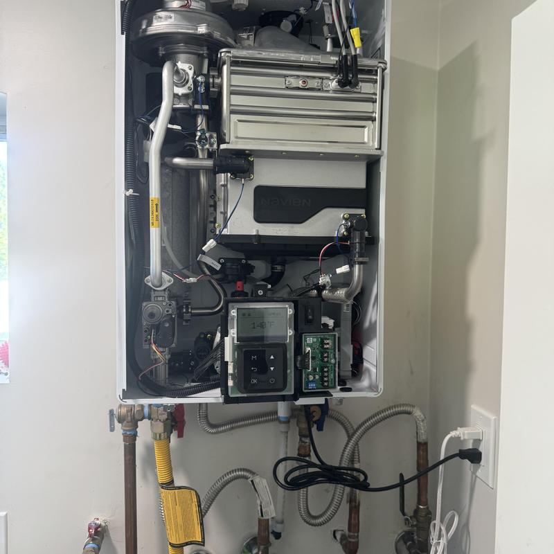 Navien tankless water heater internal components and piping Navien tankless water heater internal components and piping