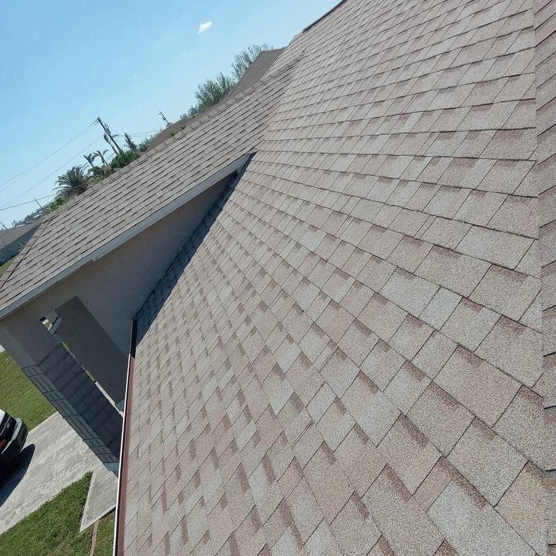 Owens Corning Duration shingle roof in Cape Coral FL Owens Corning Duration shingle roof in Cape Coral FL