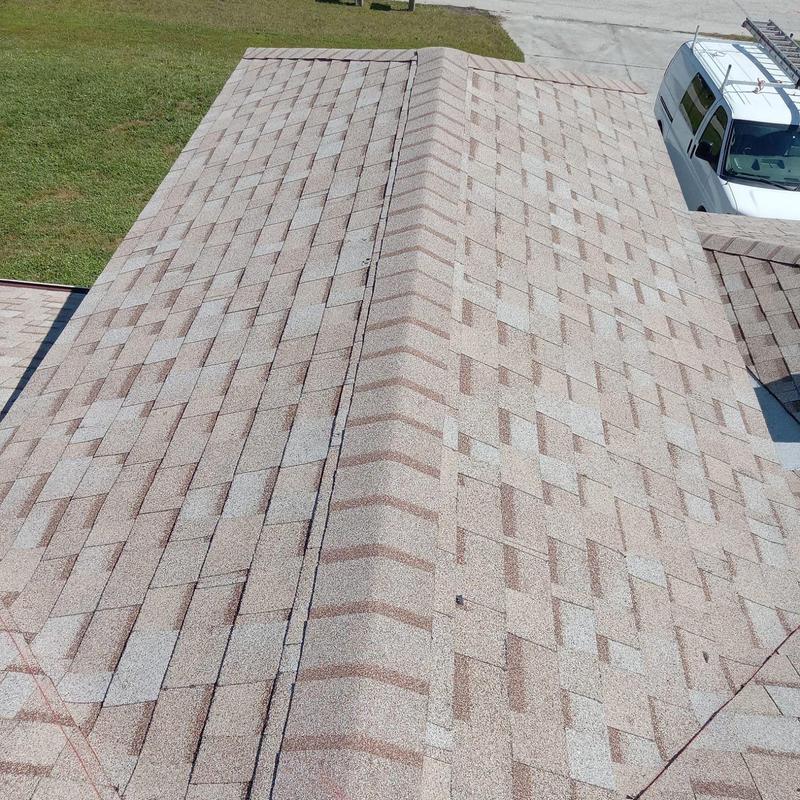 Duration shingle roof with ridge vent, Cape Coral FL Duration shingle roof with ridge vent, Cape Coral FL