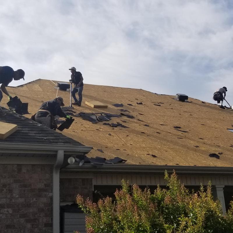 CertainTeed Landmark Pro shingle roof replacement in progress