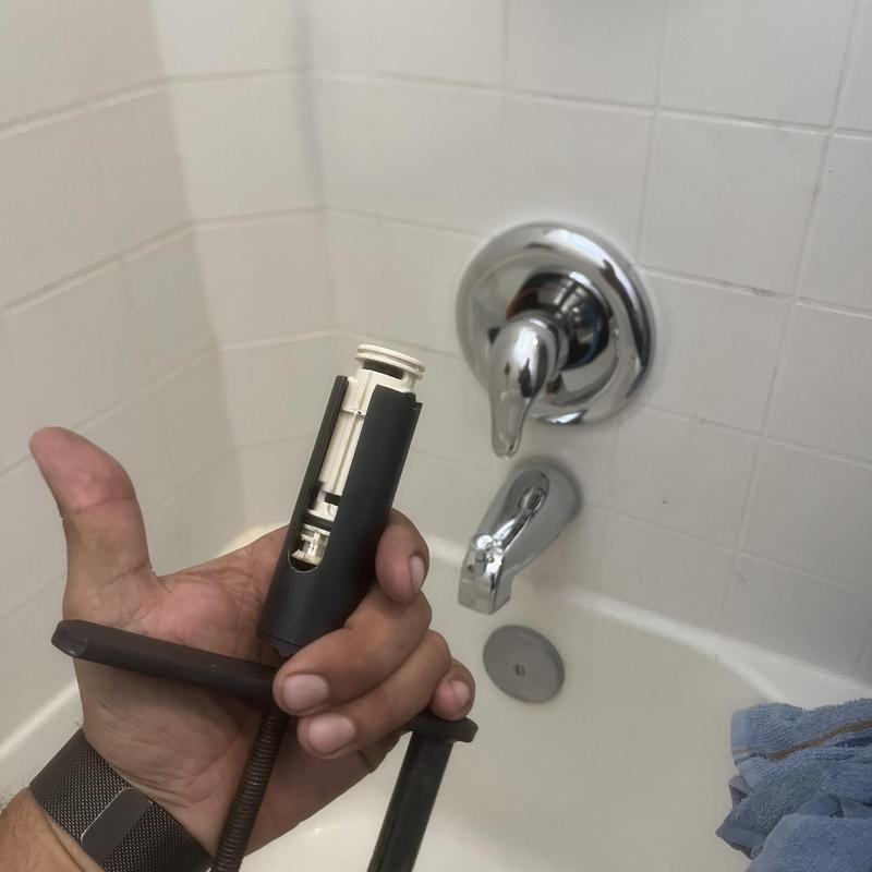 Moen Posi Temp shower cartridge replacement in tub
