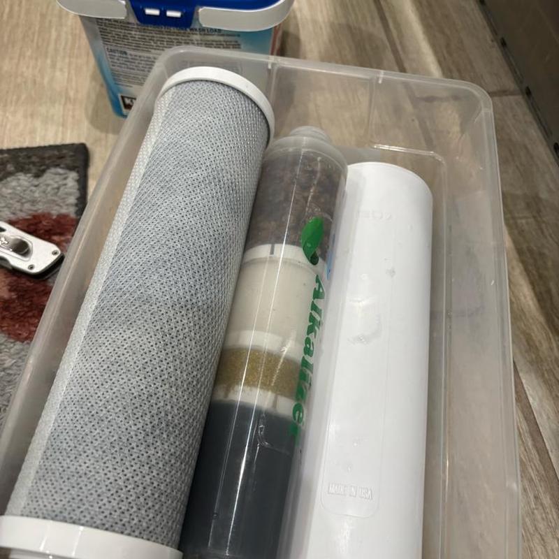 RO water filter cartridges for under-sink system