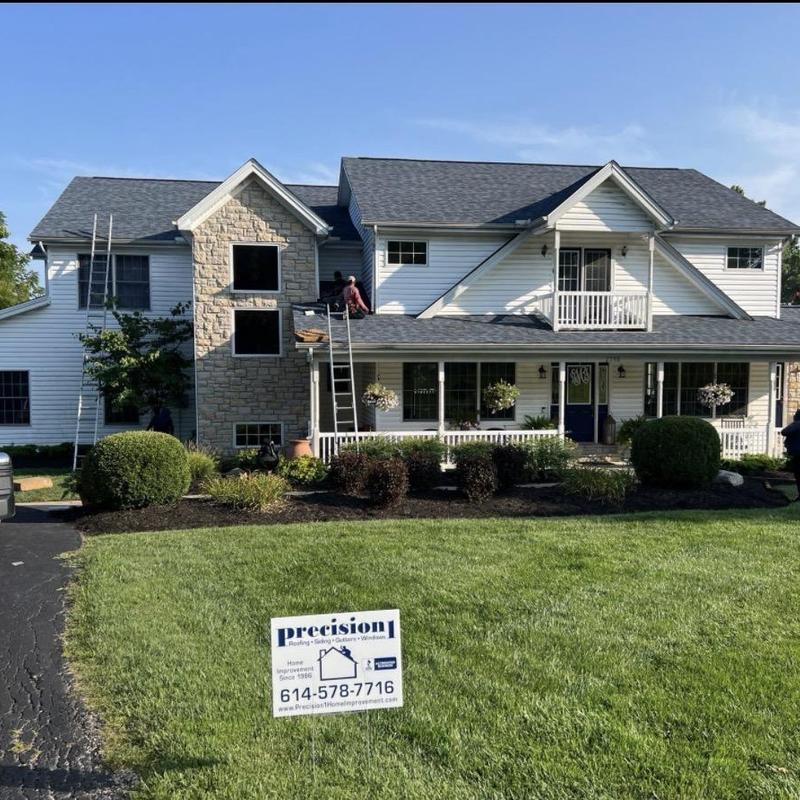 IKO Dynasty asphalt shingle roof installation in Mack, Ohio IKO Dynasty asphalt shingle roof installation in Mack, Ohio