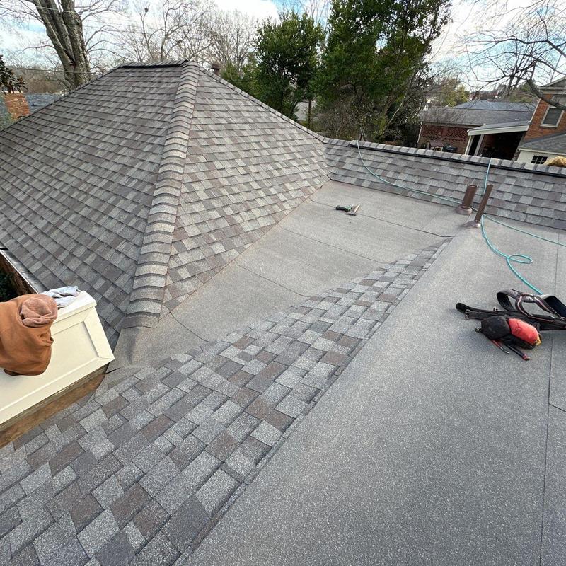CertainTeed Landmark asphalt shingles and modified bitumen roof