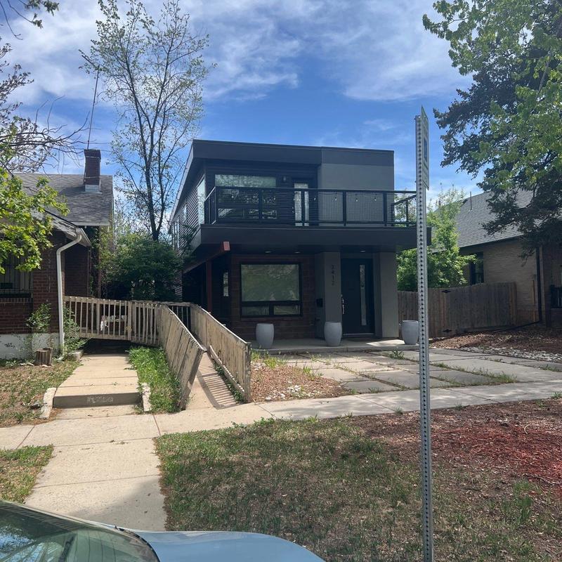 TPO flat roof inspection and seam repair on house TPO flat roof inspection and seam repair on house