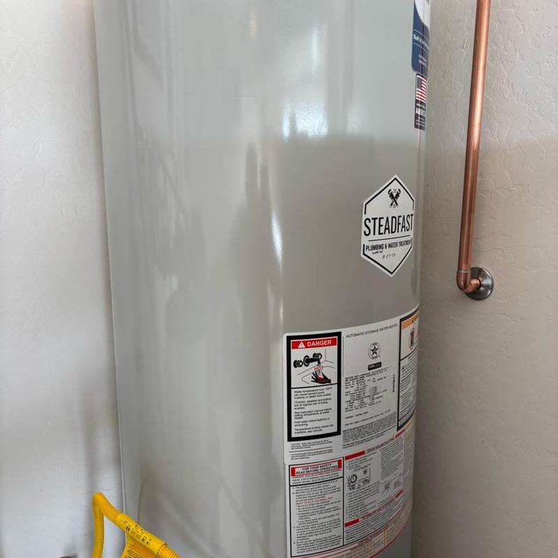 Bradford White 50 gallon gas water heater installation