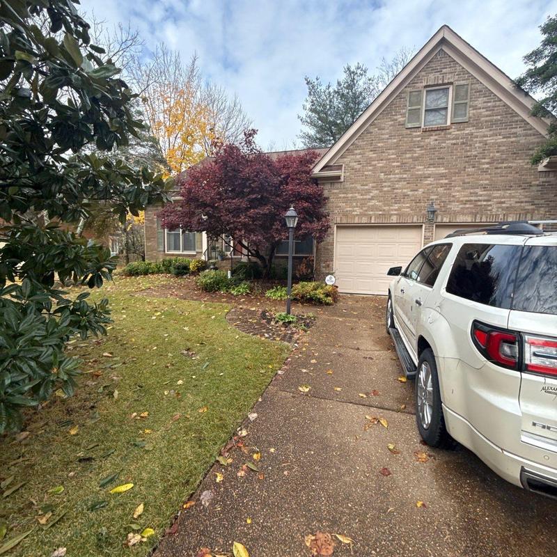 Roof shingles and flashing inspection with hail damage