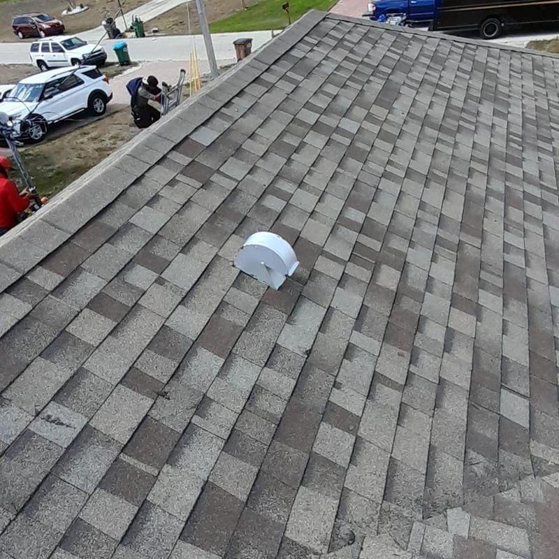 Owens Corning Duration shingle roof with vent installation Owens Corning Duration shingle roof with vent installation