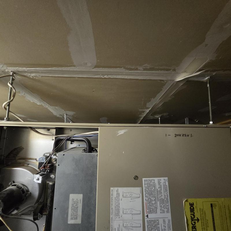 Furnace unit interior during inspection in Colorado Springs