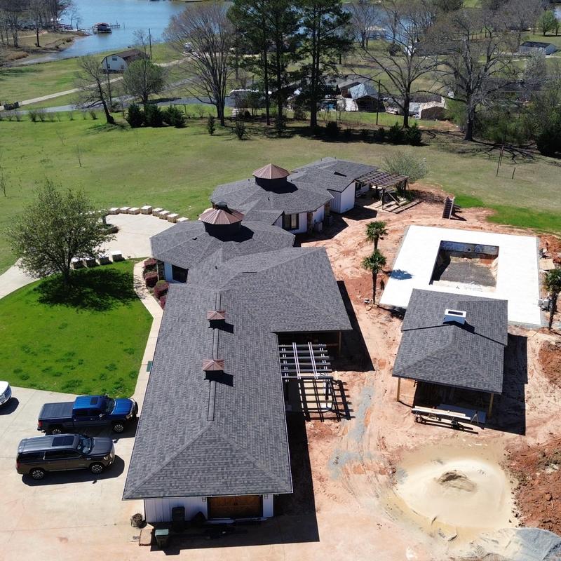High-end roofing system with architectural shingles