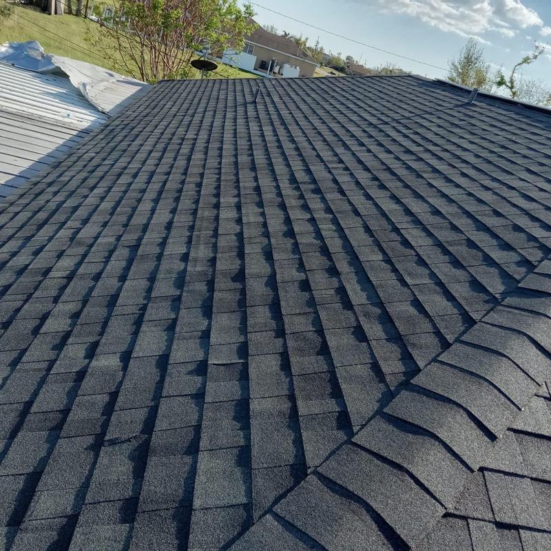 Owens Corning Duration shingle roof in Cape Coral FL Owens Corning Duration shingle roof in Cape Coral FL