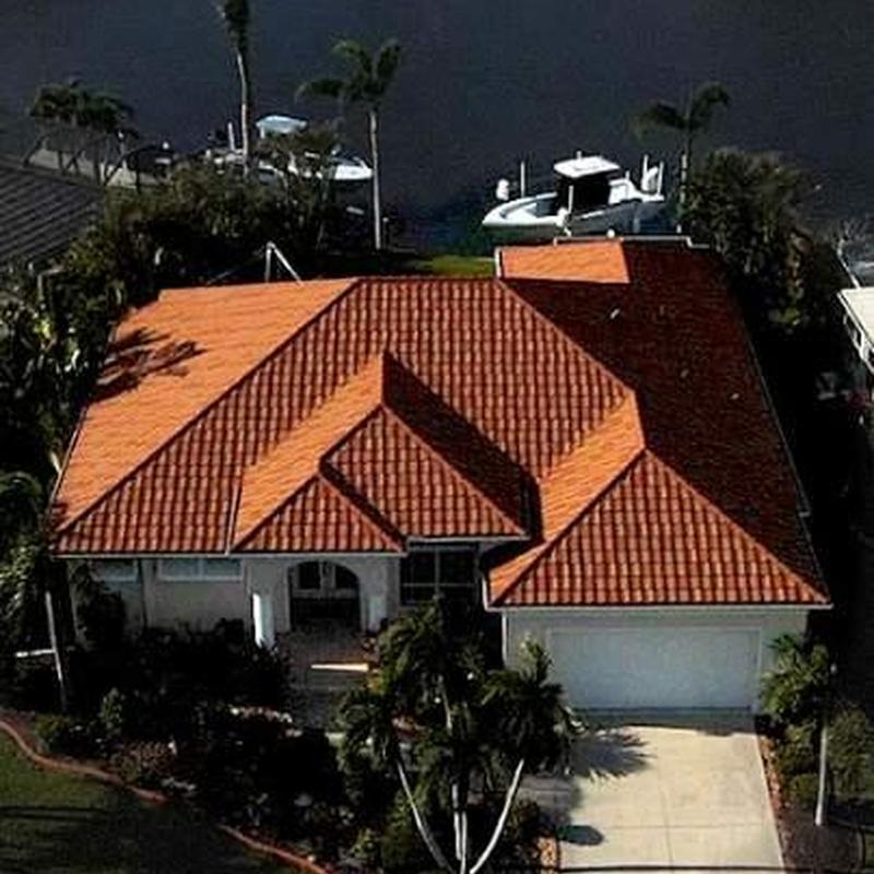 Unified Steel stonecoated steel roofing system in Florida Unified Steel stonecoated steel roofing system in Florida