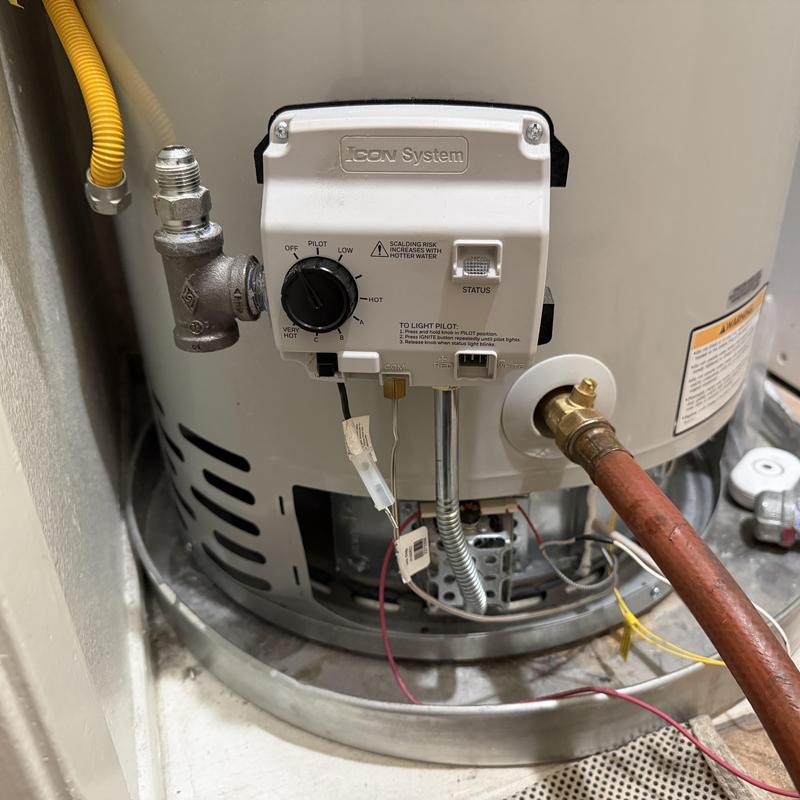 Bradford White ICON System gas control valve inspection