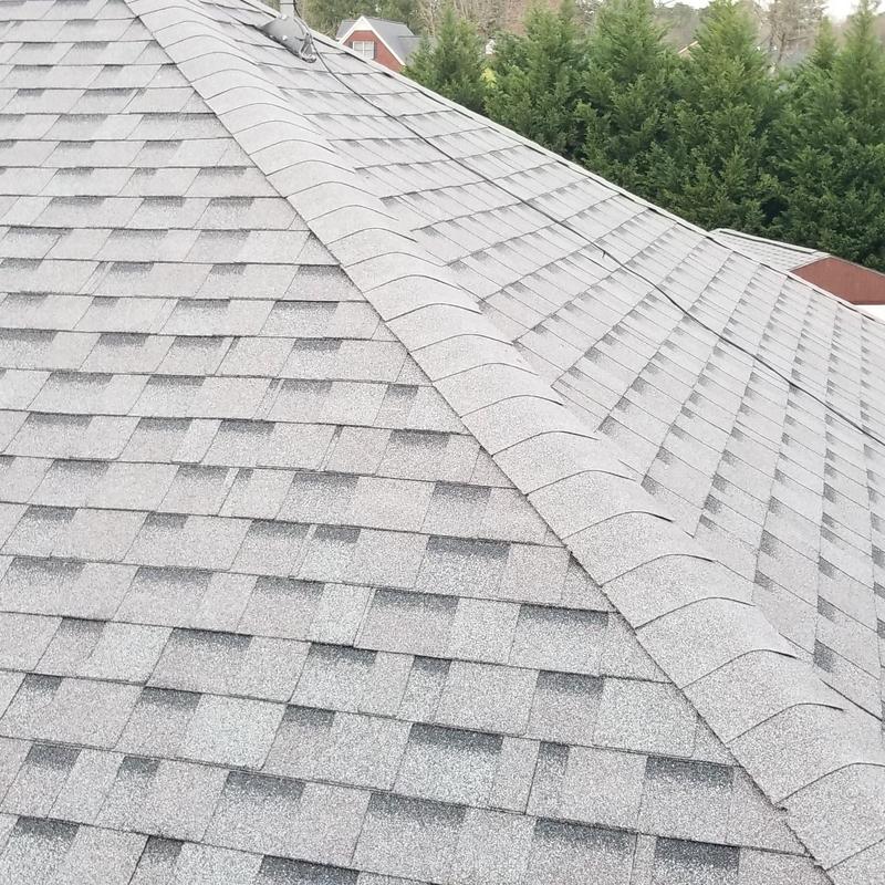 Iko asphalt shingle roof with ridge cap in Madison, AL