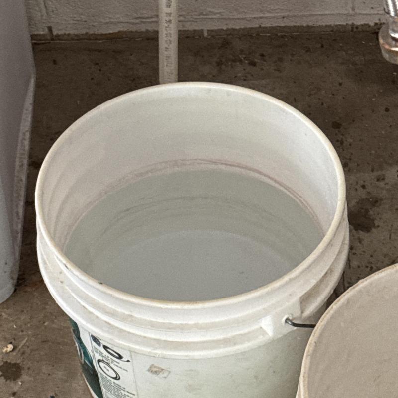 Rinnai tankless water heater flush water bucket Rinnai tankless water heater flush water bucket