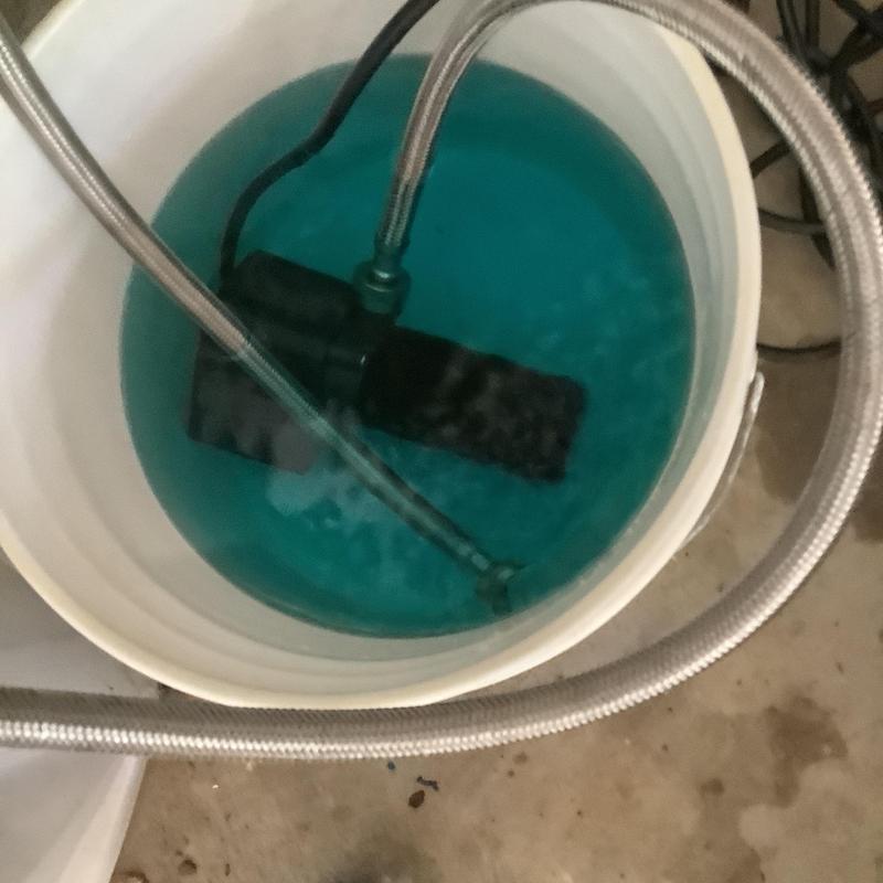 Rinnai tankless water heater descaling bucket Rinnai tankless water heater descaling bucket