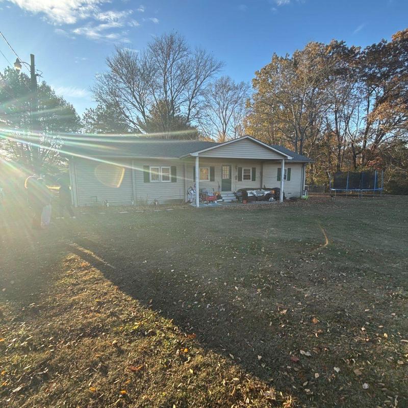 Residential roof shingles with hail damage inspection